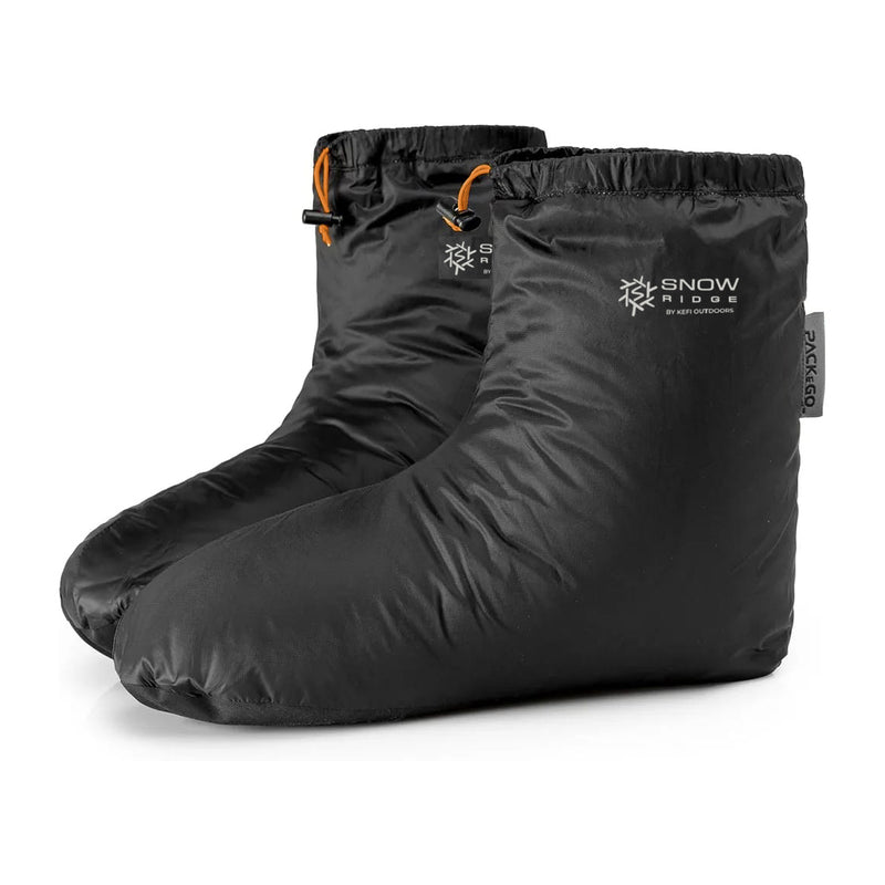 Snow Ridge™ Insulated Booties — Lightweight Winter Foot Warmers